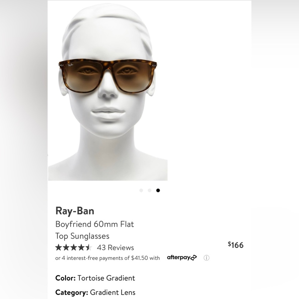 Ray ban boyfriend sunglasses